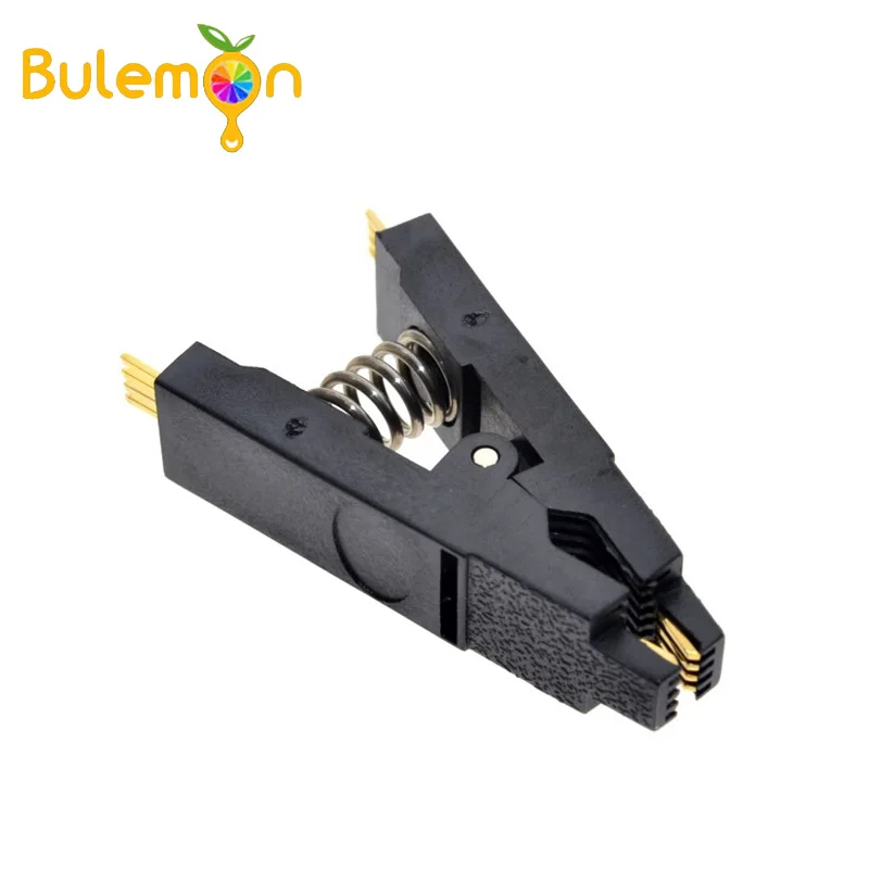 5 шт./лот SOIC8 SOP8 флэш чип зажим для проверки ИС разъем Adpter BIOS/24/25/93