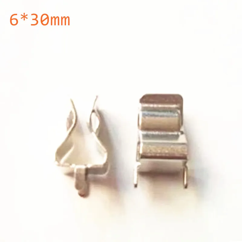 50pcs/Lot 6*30MM Fuse Holder Copper Insurance Clips | Обустройство дома