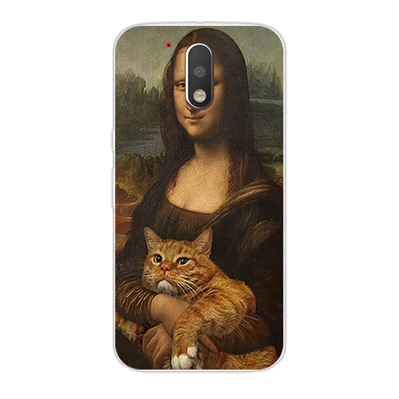 5 &quotдля Moto G4 Plus Мягкая силиконовая задняя крышка для Fundas Motorola G 4rd Sunrise чехол