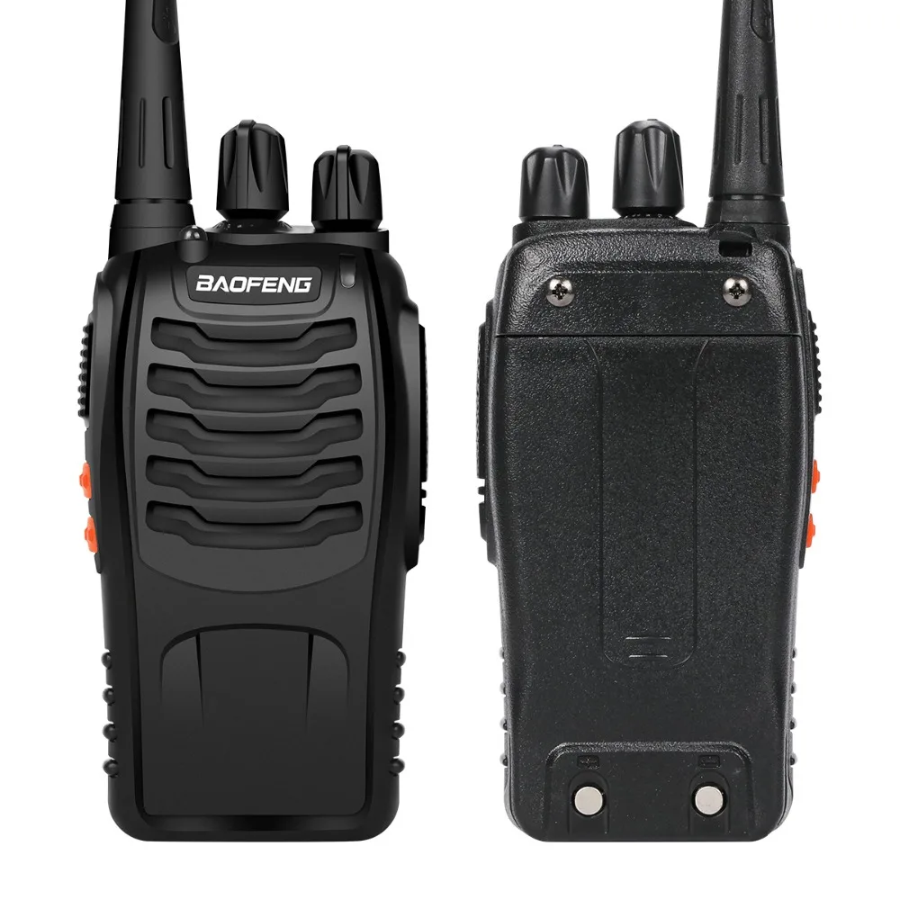 Baofeng BF-888S портативная рация 5 Вт портативная 888s UHF 400-470MHz 16CH двухсторонняя портативная радиоприемопередатчик с наушником