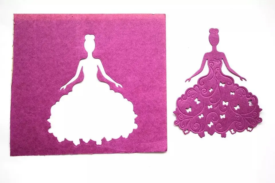 DIY Альбомы для скрапбукинга Dies Steel Girls AngelBaby Cut embasses Scrapbook Princess Decoration Arts Crafts Dies|die