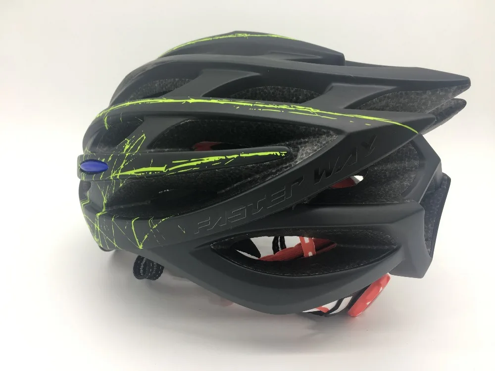 Шлем FASTERWAY ультралегкий со стеклом для горных и шоссейных велосипедов 3 линзы