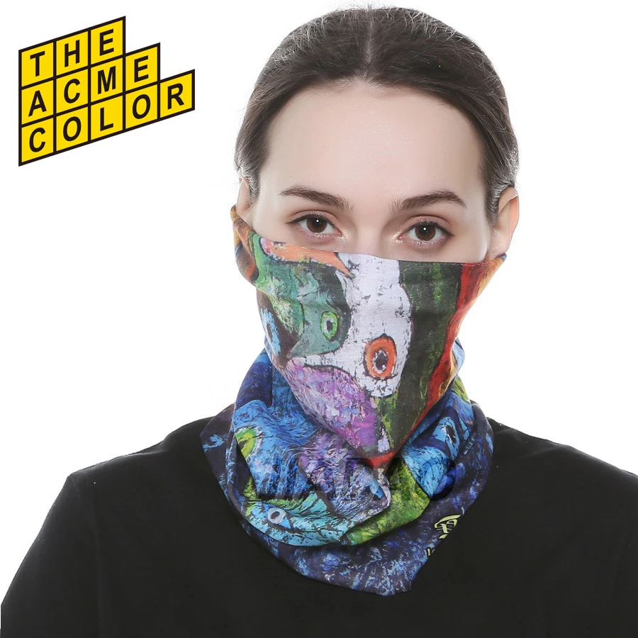 Многофункциональный горловиной Мультфильм бесшовные бандана головные уборы