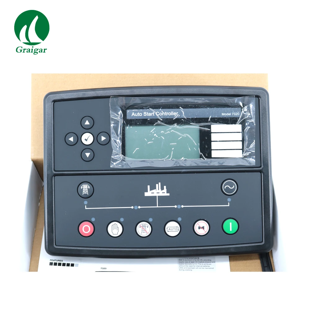 Новый модуль управления генератором DSE7320 автоматический запуск|generator controller|auto start