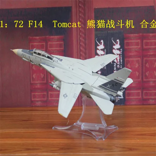 FOV 85040 1/72 весы США F-14A TOMCAT истребитель литья под давлением металлический армейский самолет модель игрушка для коллекции/подарок/украшения - Цвет: F14A