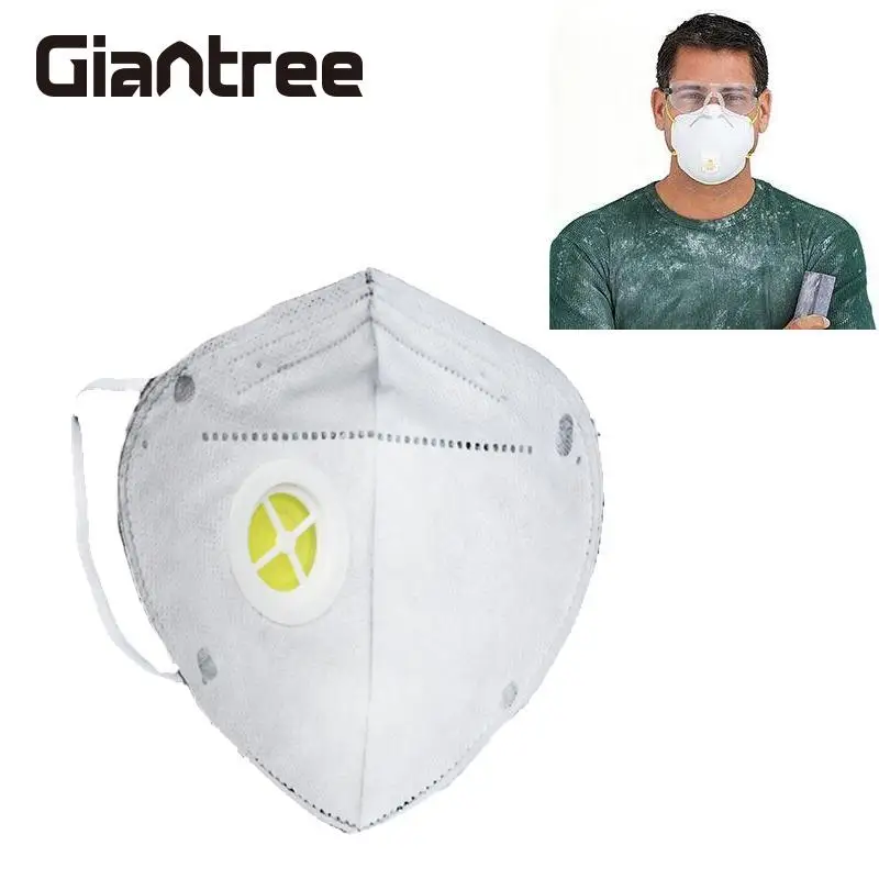 Giantree 10 шт. складной нетканый Valved безопасный Противопылевой активированный уголь