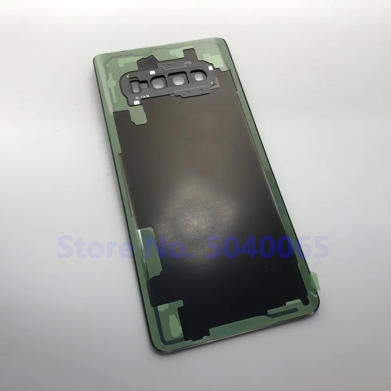 S10+ Задняя Батарейная Дверь Задняя стеклянная крышка корпуса Передняя Сенсорная панель Внешний объектив для samsung Galaxy S10 Plus G975 G975F инструмент для наклеек