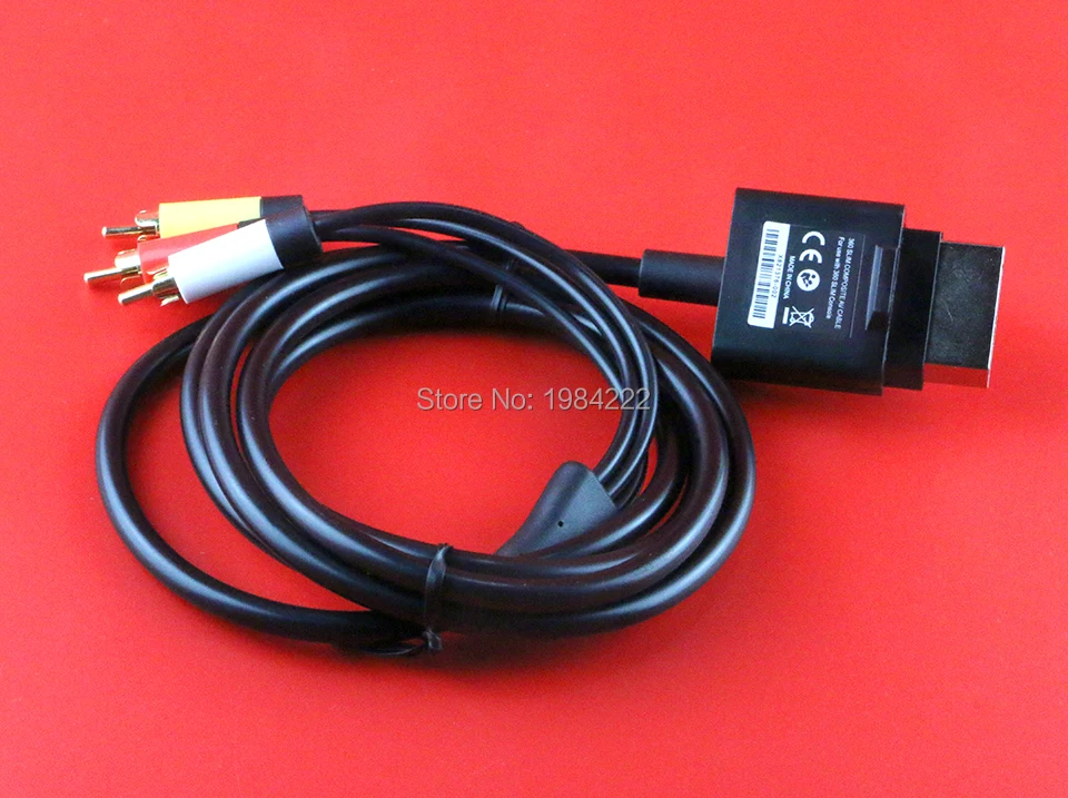 OCGAME 2 шт./лот HD TV Композитный Аудио Видео AV кабель для Xbox360 xbox 360 Slim|cord|cord cable |