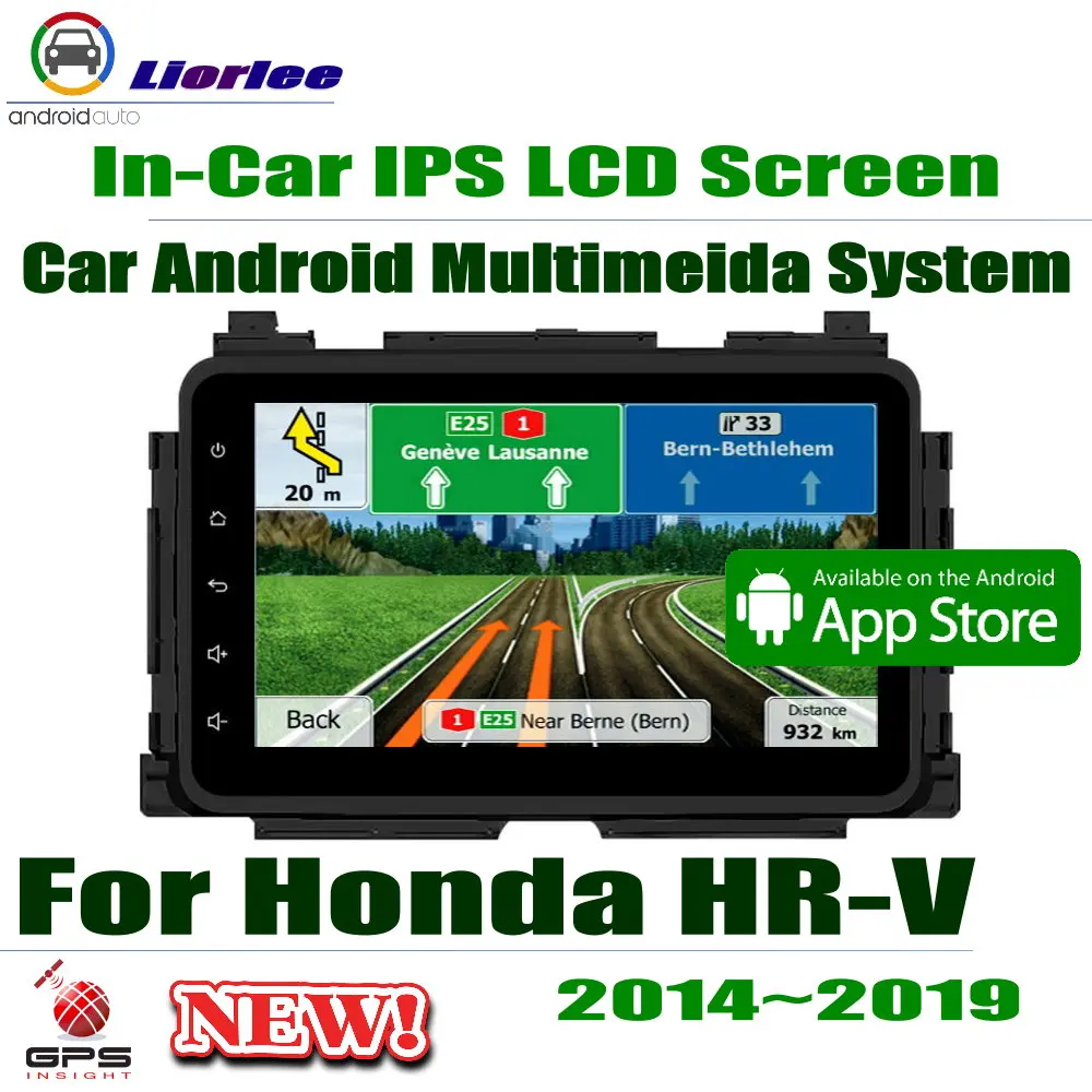 Carплеер Android система Core A53 PX5 " HD ips ЖК-экран для Honda HR-V HRV~ радио плеер GPS Navi мультимедиа