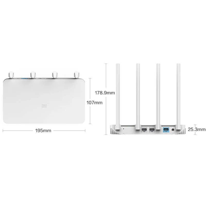 Оригинальный Xiaomi WiFi роутер 3а повторитель 64MB 802.11ac Двухдиапазонные 2 4G/5 GHz роутеры