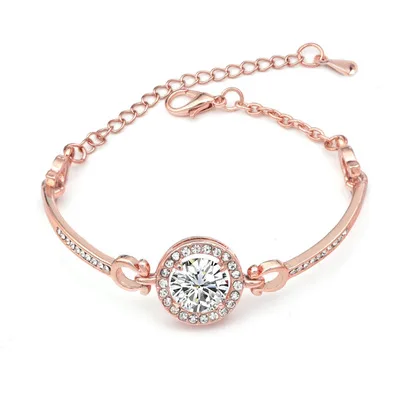 Fashion Luxury Rhinestone Zircon Multi-Layer Bangle Bracelet High Quality Charm for Women Girls Gift | Украшения и аксессуары
