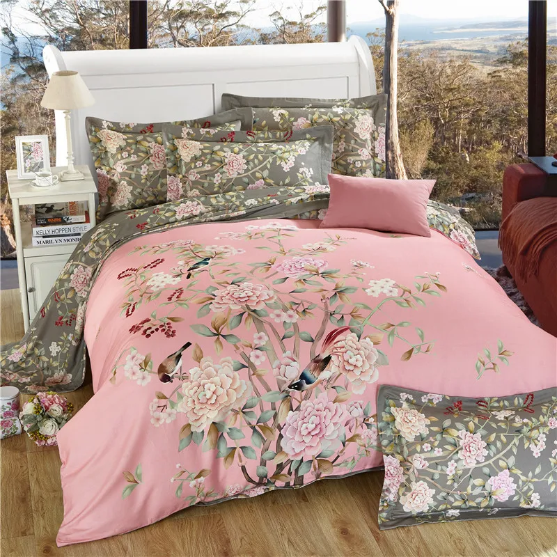 Хунбо 4 шт./компл. домой постельные принадлежности Постельное белье супер