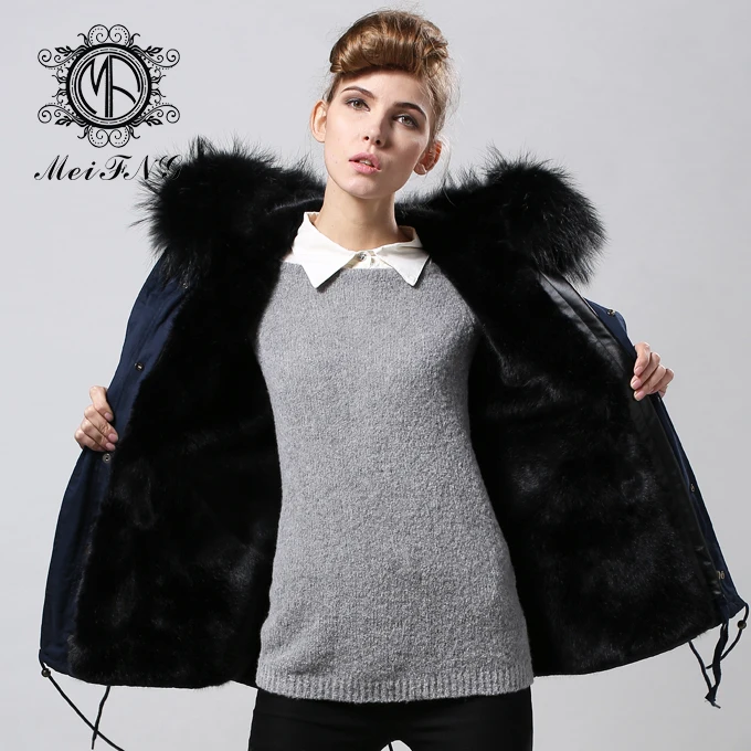 Бесплатная доставка зимняя Европейская куртка 2017 женское темно синее боди парка