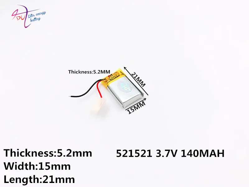 А прямая закупка от производителя ультра-Малый электрический 3 7 V 521521 501520 140mah