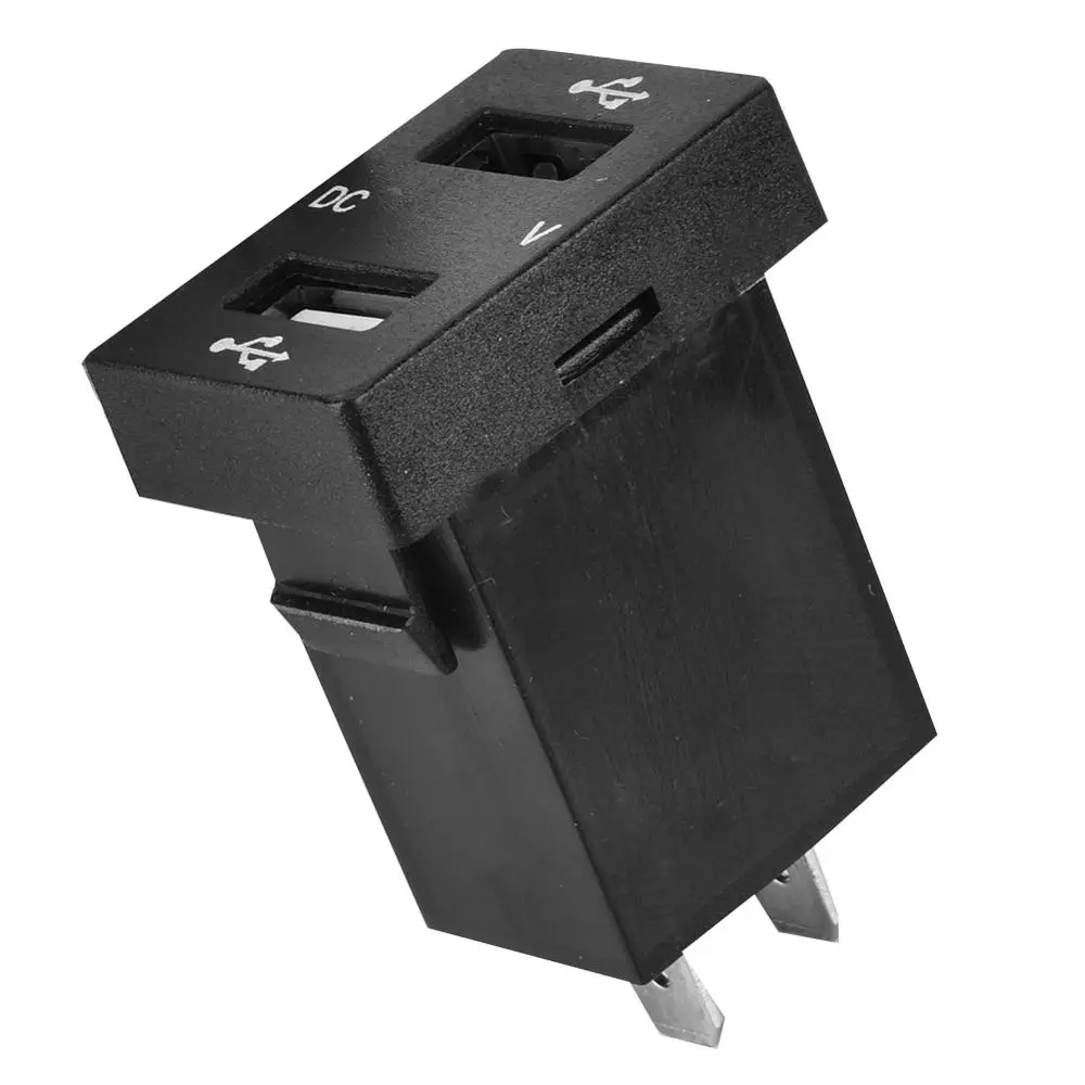 Автомобильное зарядное устройство с двумя USB разъемами 3 1 А 2 usb-порта гнездо для