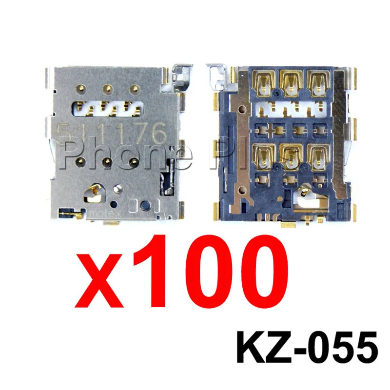 

5/10/20/50/100PCS For HTC One M9 M8 A9 E8 SIM Card Tray Slot Holder Socket Connector Plug Repair Part