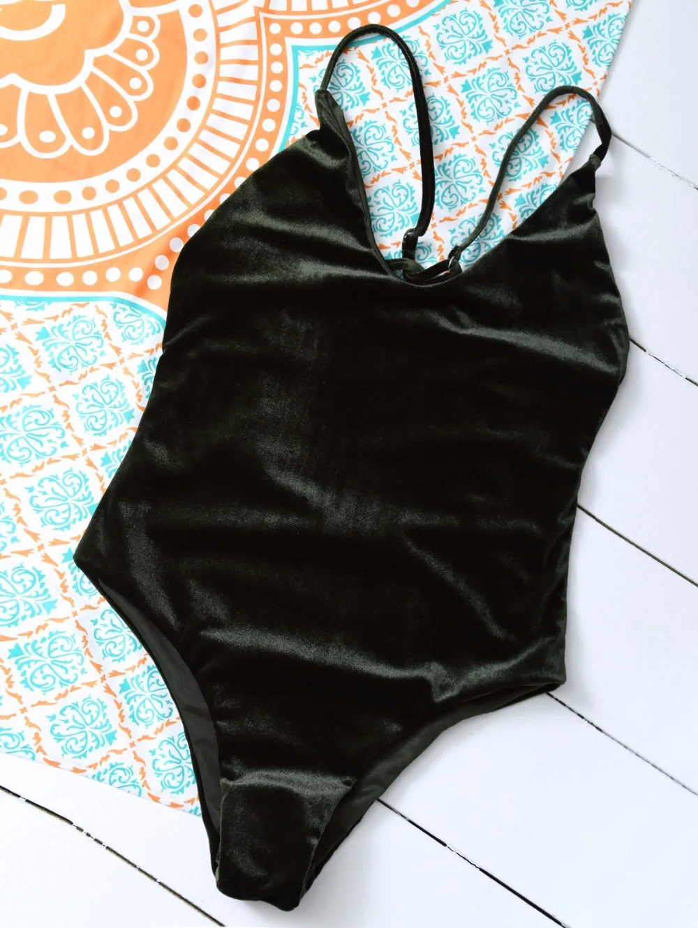 Сексуальный цельный купальник 2017 с v-образным вырезом боди Женский двусторонний