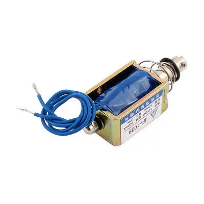 JF-1039 DC 12 В/DC24V 0.4A 25N Push-Pull Тип Open Frame Электромагнитный Электромагнит