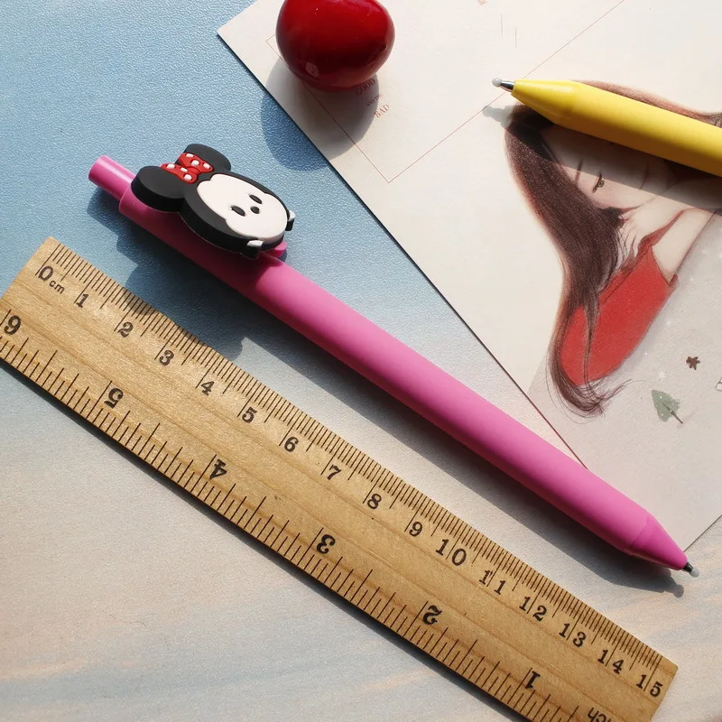 10 шт./компл. новая гелевая ручка Kawaii 0,5 мм черные чернила конфеты цветные ручки подарок для детей escritorio Papelaria офисные школьные принадлежности