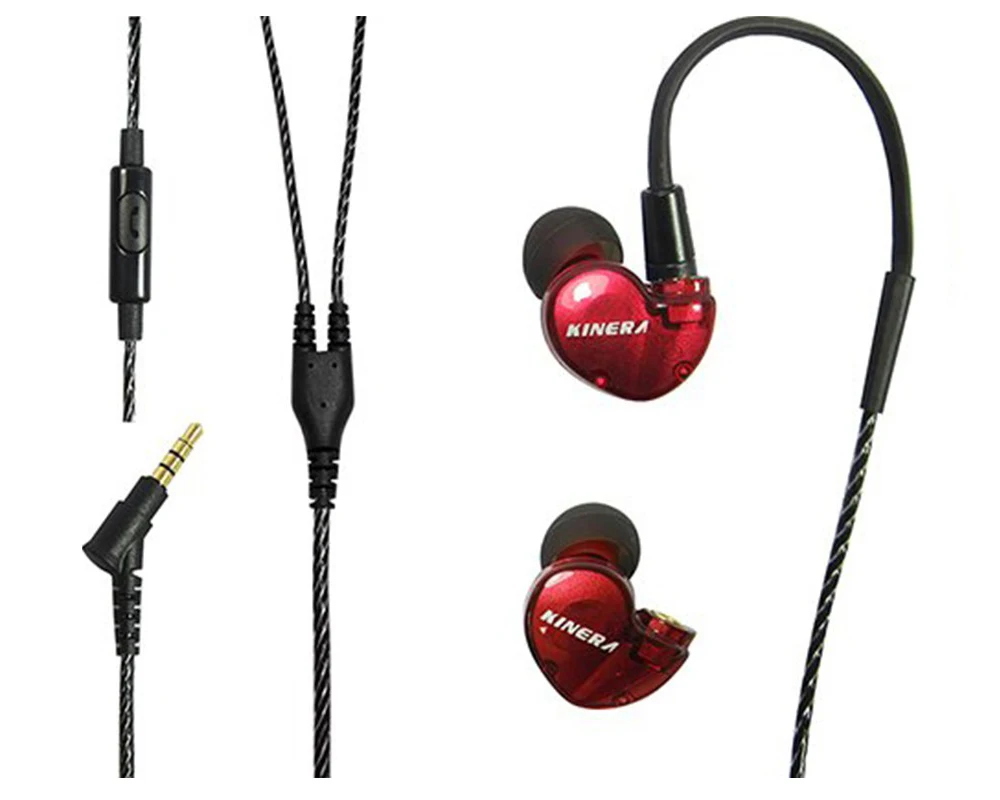 Оригинальные KINERA BD005 1DD с гибридным приводом 1BA HIFI наушники вкладыши|earphone