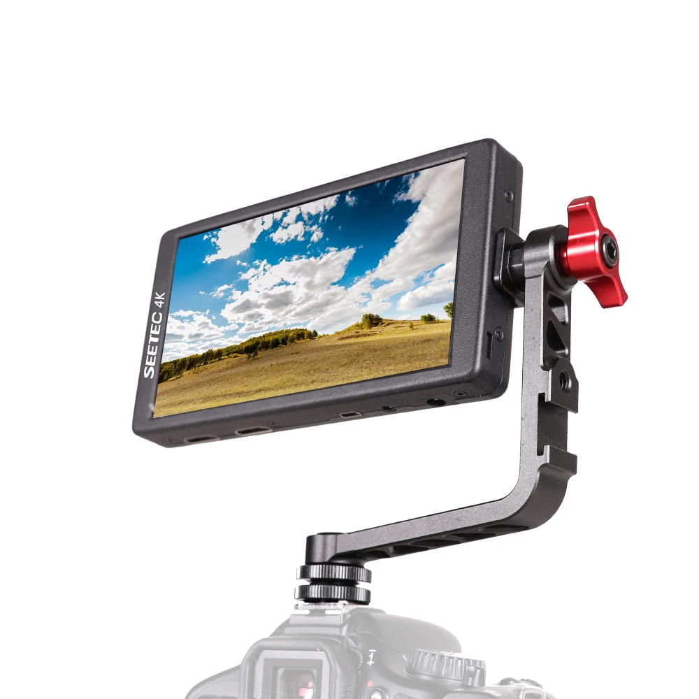 Feelworld l-образный кронштейн алюминиевый для F570 F6 F5 FW450 маленькая камера поле монитор крепление на DSLR Стабилизатор карданный кран установка