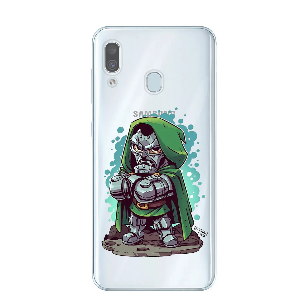 Чехлы для телефонов с супергероями Marvel DC Comics для samsung Galaxy A10, A20, A30, A40, A50, A70, задняя крышка, мягкие ТПУ чехлы, Coque Capa