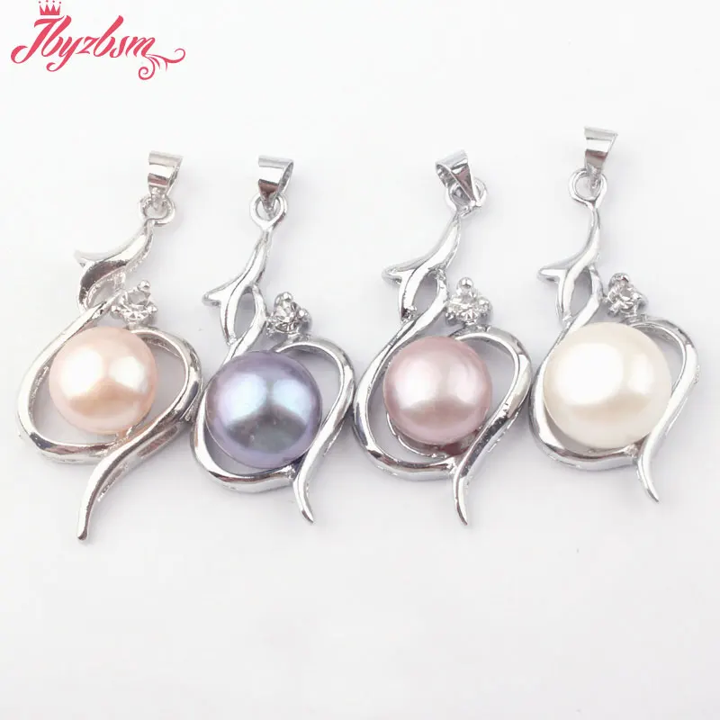 Бусины Из Натурального пресноводного жемчуга 10 мм 1 шт. 18 х30 мм|pendants wholesale|pendant
