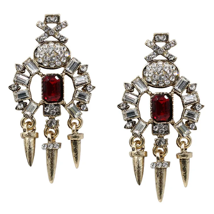 Серьги пусеты JURAN E3210 модные высококачественные серьги с заклепками|earring wire|rivet
