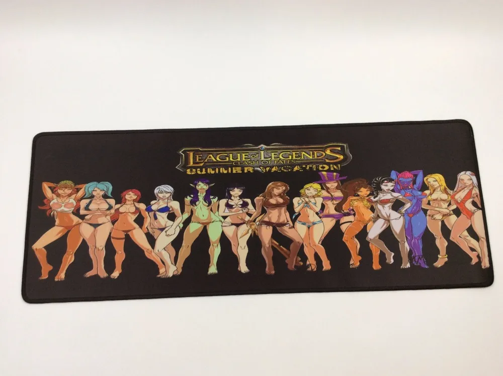 Большой коврик Mairuige Shop League of Legends 900x400 мм для ноутбука компьютерный мыши лидер