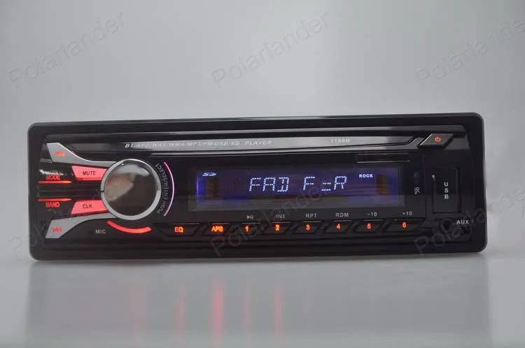 Авторадио автомобильное радио аудио стерео FM Aux вход приемник с SD USB MP3 плеер bluetooth 1 DIN автомобильное радио кассетный плеер