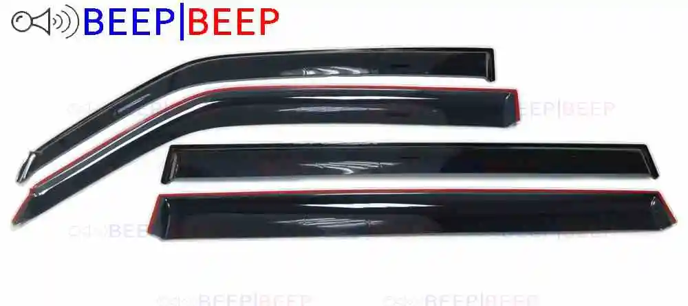 Дефлекторы для окон Mitsubishi Pajero 4 2007 автомобильный дефлектор защиты от ветра
