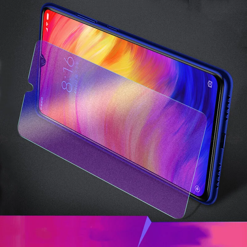 UVR Redmi Note7 Pro Полное покрытие матовое закаленное стекло для Xiaomi Redmi Note 7 Pro защита экрана от Голубых отпечатков пальцев
