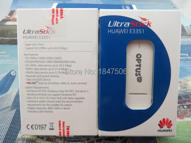 Huawei E3351 HiLink 43 2 Мбит/с 3G USB Ультратонкий ключ беспроводной модем Мобильный GSM|huawei