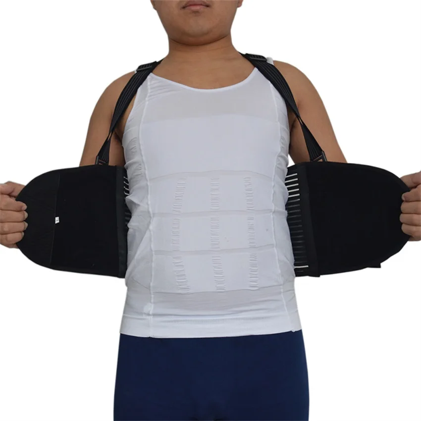 Дышащий Регулируемый Горячий Новый поясной ремень тренажер Т образная одежда