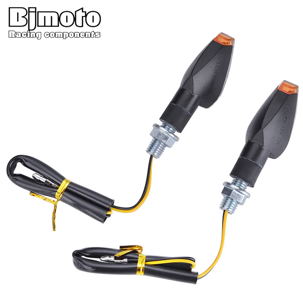 BJMOTO пара Универсальный 12 В 14LED 2 Вт мотоциклетные поворотные сигнальные