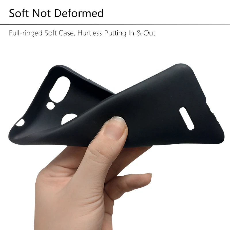 Чехол EiiMoo Funda для Xiaomi Redmi 6, чехол для Xiaomi Redmi 6A, силиконовый чехол для задней панели телефона Xaomi Redmi 6 6A, мягкий чехол из ТПУ