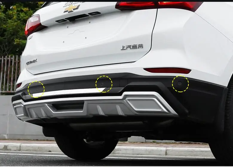 JIOYNG Для Chevrolet EQUINOX 2017 2018 2019 Передний + задний бампер диффузор бамперы защита для