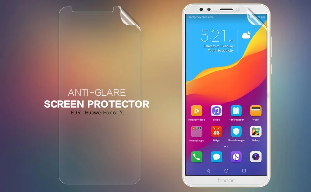 2 шт./лот huawei y9 2018 NILLKIN кристально прозрачная защитная пленка или Антибликовая
