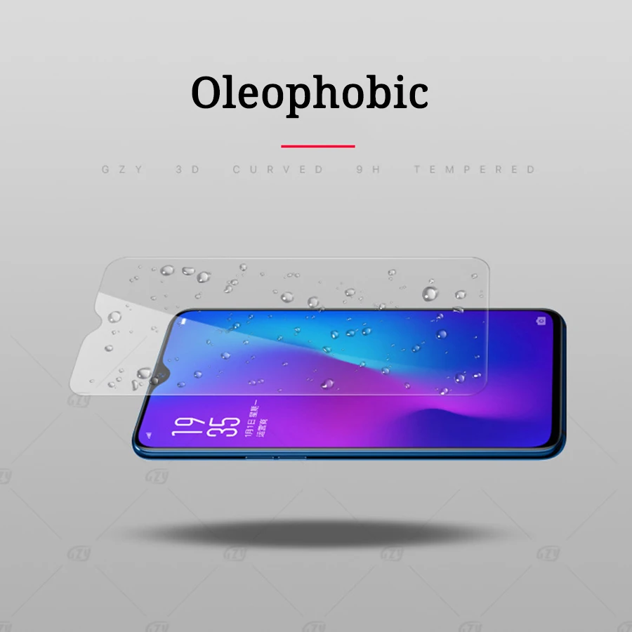 2.5D 9H закаленное стекло для OPPO F11 Pro A1K A5S A3s F5 youth A83 F9 R17 R15 Realme 3 2 Защитная пленка