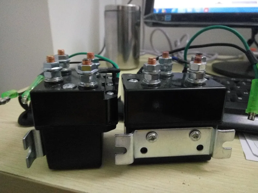 250A 12V 24Vdc coil dc relay 5500 pounds voltage control protective electric contactor for electrical winch good quality | Обустройство