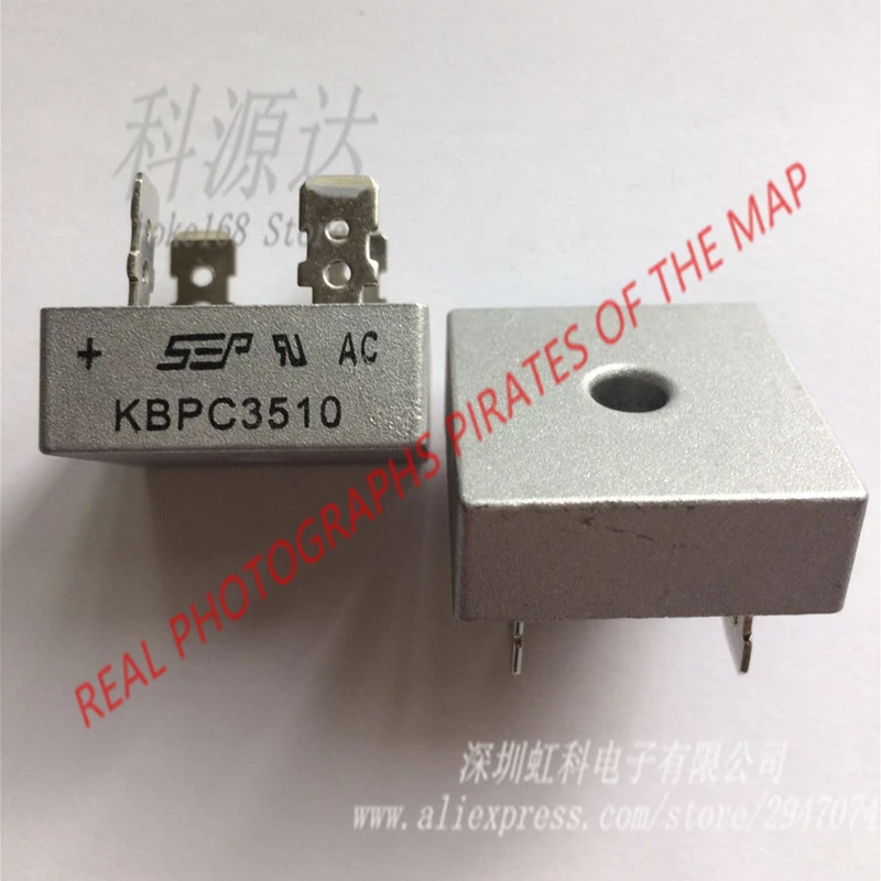 5 шт./лот KBPC3510 kбц 35A 1000 В диодный мостовой выпрямитель
