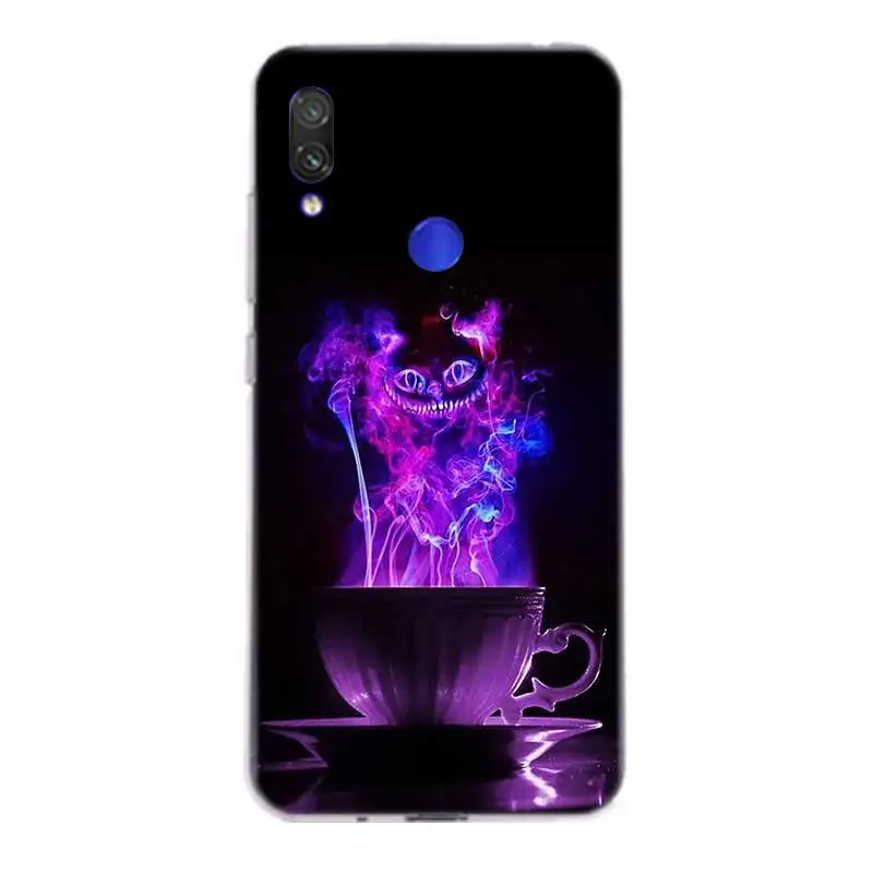alice in wonderland cheshire cat Case For Xiaomi Redmi Note 7 6 Pro 5 4 4X K20 7A Y3 S2 5A 6A Xiomi Pocophone F1 9T 9 SE 8 A2 |