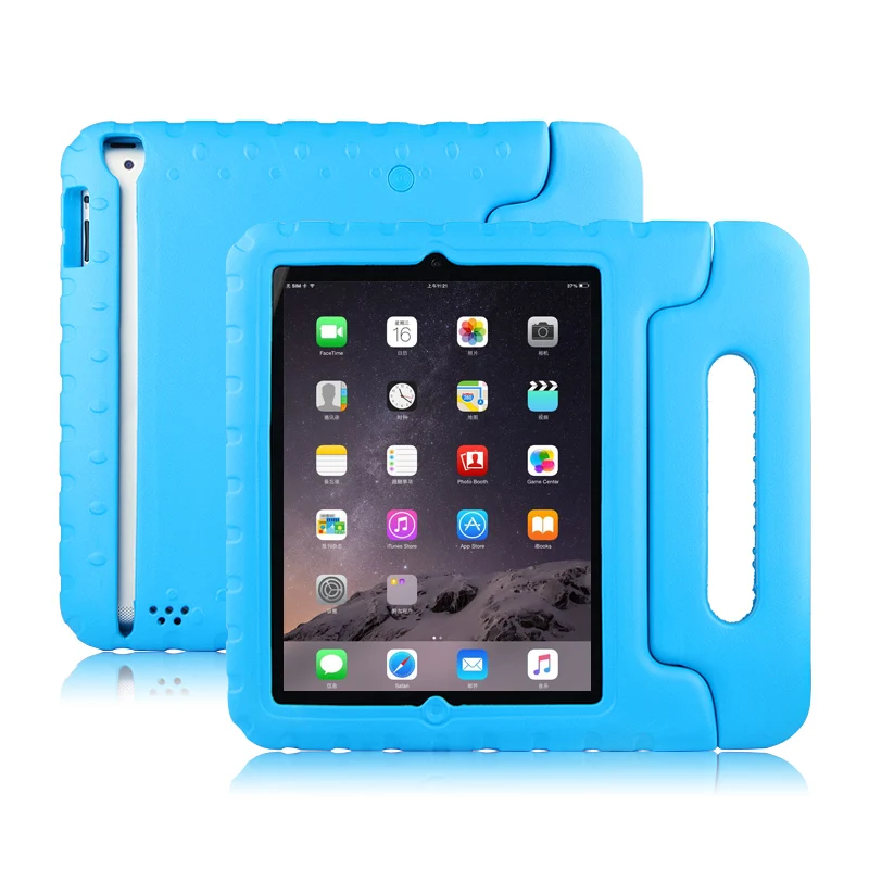 Чехол для iPad 4 iPad3 iPad2 9 7 дюйма детский силиконовый чехол Apple iPad4 3 2 ручной