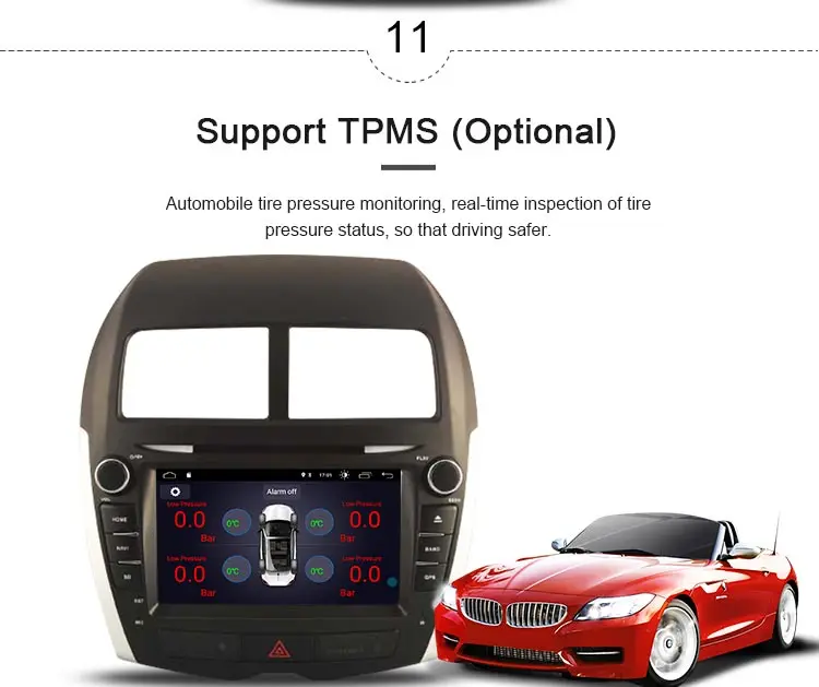 JDASTON Android 10,0 автомобильный dvd-плеер для Mitsubishi ASX 2011- peugeot 4008 Citroen C4 Мультимедиа gps 2 Din автомагнитола стерео