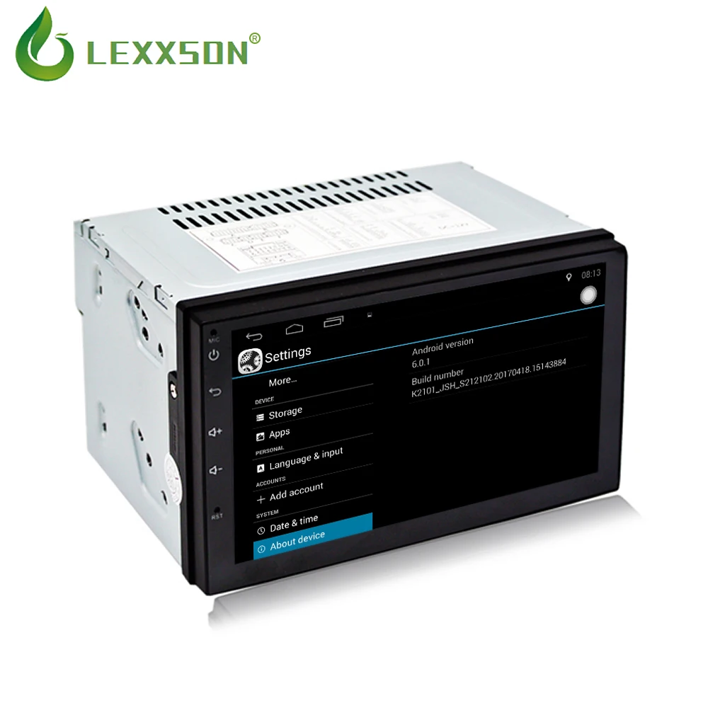Новая поддержка dab 2din Android 7 1 автомобильный (нет) dvd плеер gps + Wifi Bluetooth радио