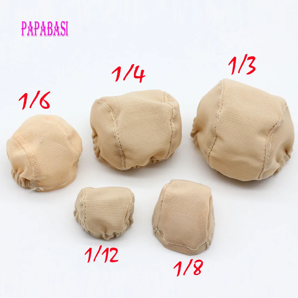 Ручной работы BJD кукла парики головные уборы парики Кепки кукла аксессуары DIY фиксированной парик сетку сетка для волос для 1/3 1/4 1/6 SD BJD игрушечный парик шапочка