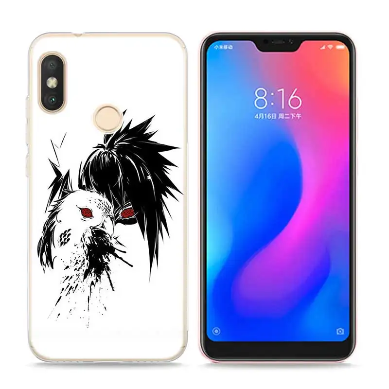 Style 12 Прозрачный мягкий силиконовый чехол для телефона Аниме Наруто для Xiaomi A1 A2 8 F1 Redmi S2 Note 4X5 6 5A 6A Pro Lite Plus - Цвет: Style 12