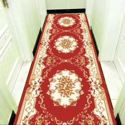 3D коврик для коридора в восточном стиле впитывающий короткий плюшевый