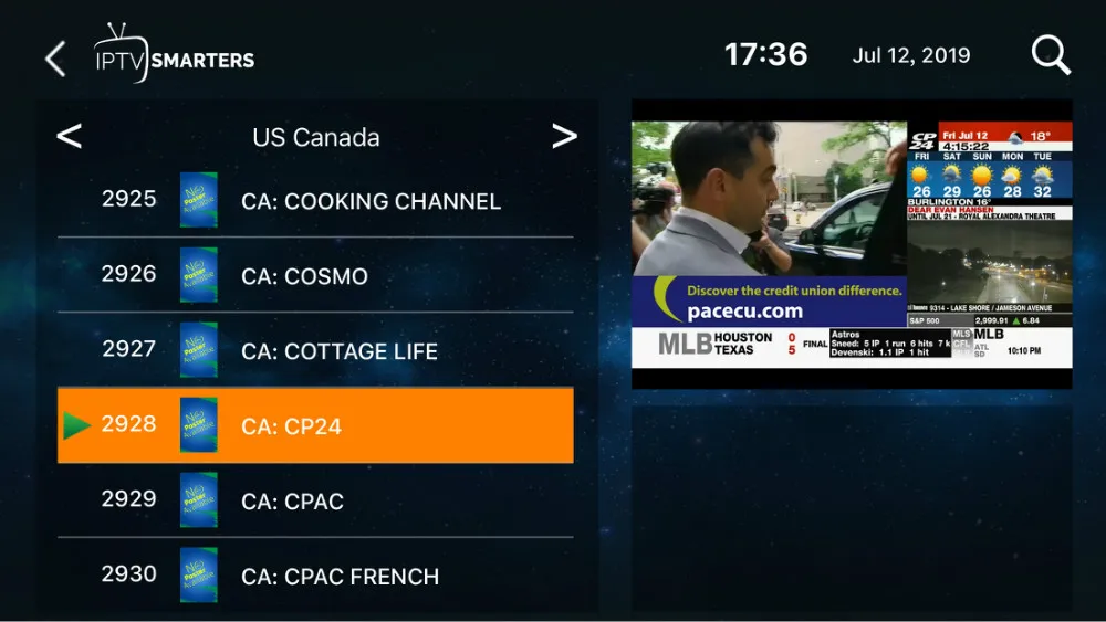 IP tv M3U subcription 7100 каналов 1800 VOD США латинская Бразилия Канада Мексика Аргентина Поддержка Android iptv-приставка коробка Enigma2 VLC