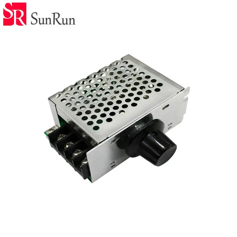 Регулятор напряжения 220В высокой электронной мощности 4000 Вт на кремниевом контроллере.